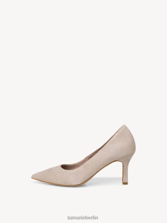 de Tamaris Frauen Lederpumps - Beige/Elfenbein 0LHV4494 Schuhe