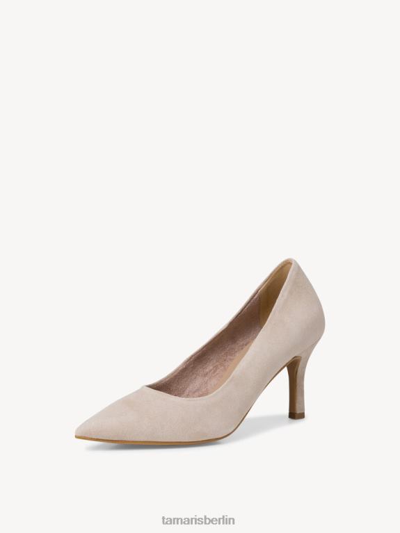 de Tamaris Frauen Lederpumps - Beige/Elfenbein 0LHV4494 Schuhe