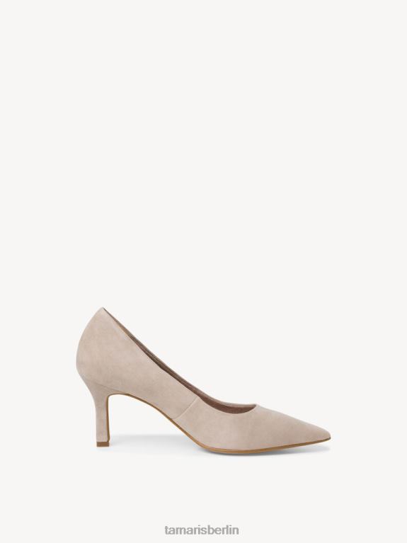 de Tamaris Frauen Lederpumps - Beige/Elfenbein 0LHV4494 Schuhe