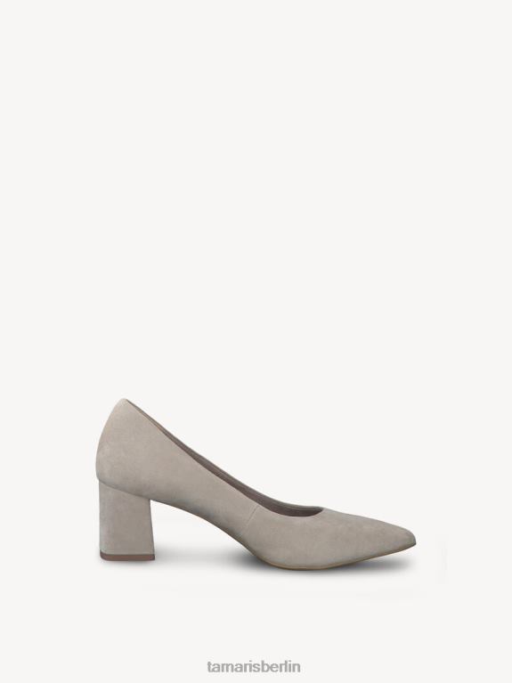 de Tamaris Frauen Lederpumps - Beige/Elfenbein 0LHV4932 Schuhe