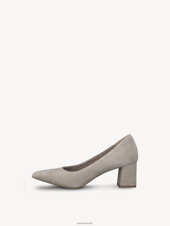 de Tamaris Frauen Lederpumps - Beige/Elfenbein 0LHV4932 Schuhe