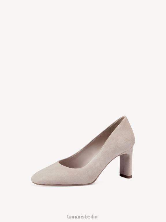 de Tamaris Frauen Lederpumps - Beige/Elfenbein 0LHV496 Schuhe