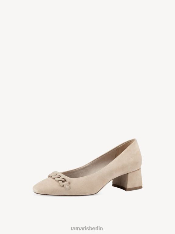 de Tamaris Frauen Lederpumps - Beige/Nude 0LHV41957 Schuhe