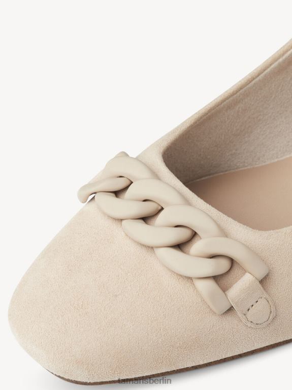 de Tamaris Frauen Lederpumps - Beige/Nude 0LHV41957 Schuhe