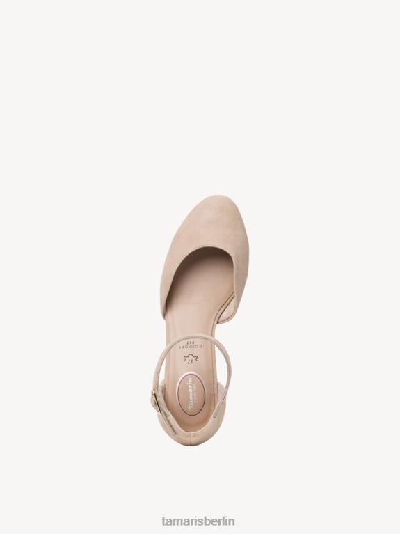 de Tamaris Frauen Lederpumps - Beige/Sand 0LHV41709 Schuhe