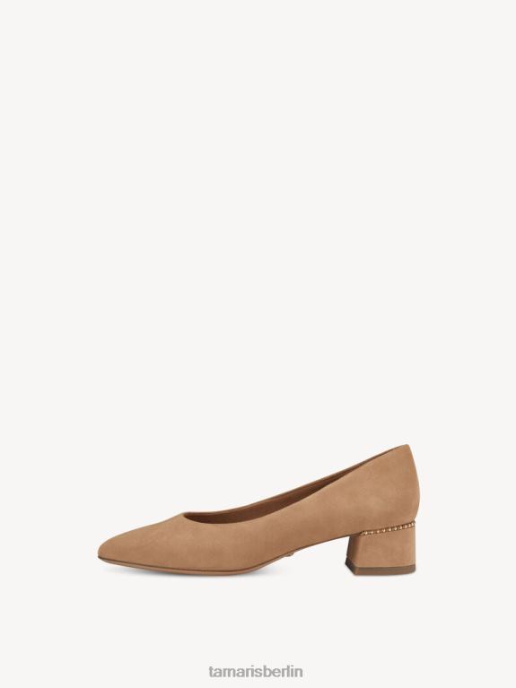 de Tamaris Frauen Lederpumps - Braun/Camel 0LHV41946 Schuhe
