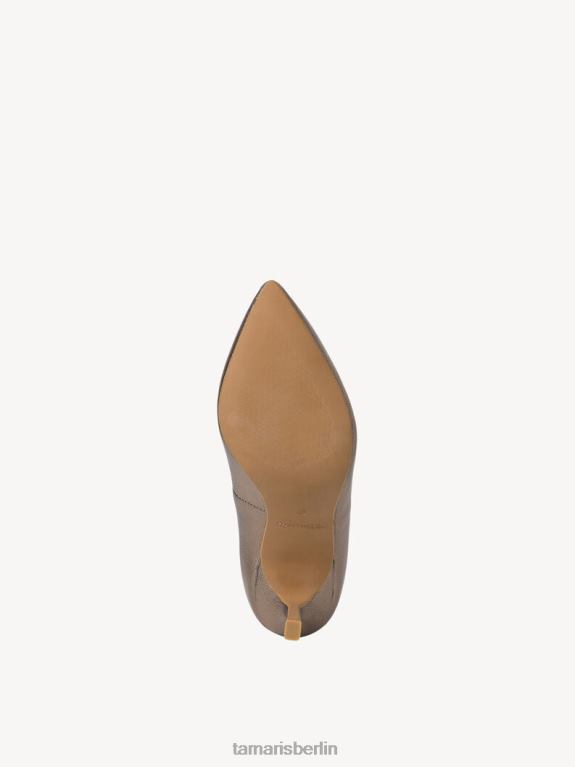 de Tamaris Frauen Lederpumps - Metallic/Bronze met. 0LHV42028 Schuhe