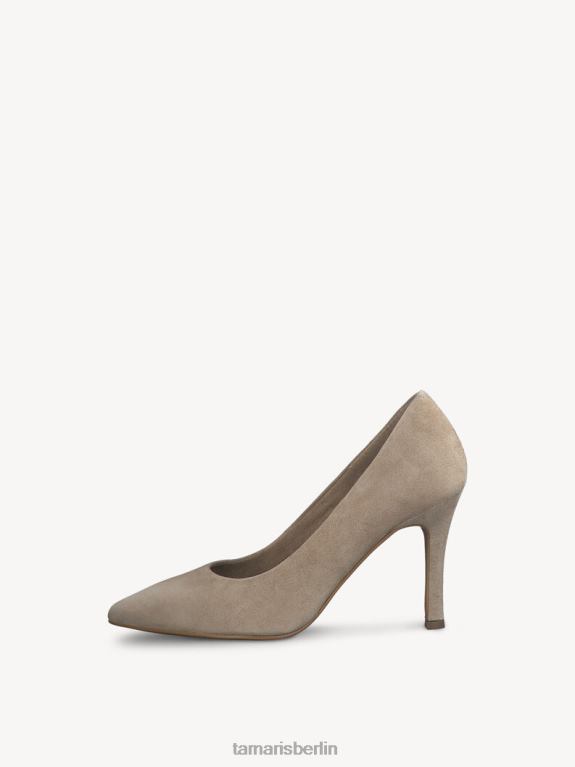 de Tamaris Frauen Lederpumps - braun/taupe 0LHV42003 Schuhe