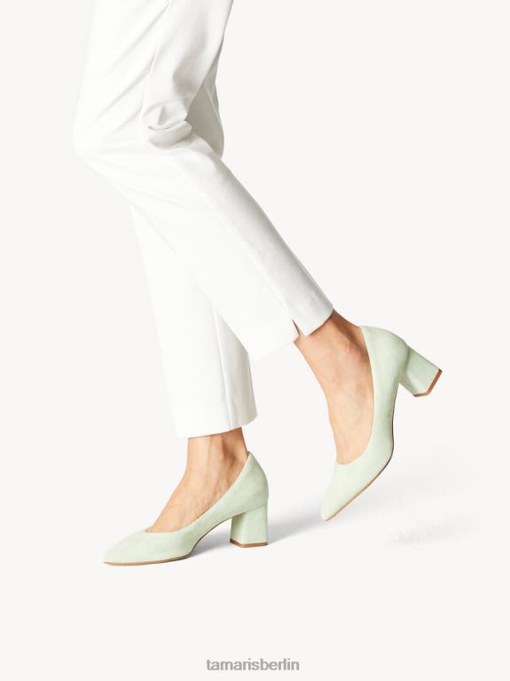 de Tamaris Frauen Lederpumps - grün/mint 0LHV41350 Schuhe