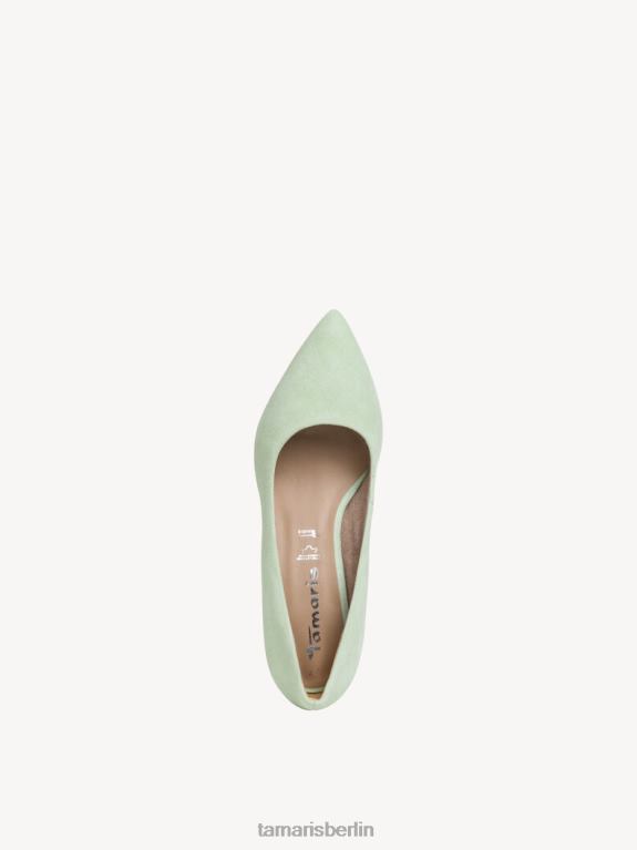 de Tamaris Frauen Lederpumps - grün/mint 0LHV41350 Schuhe