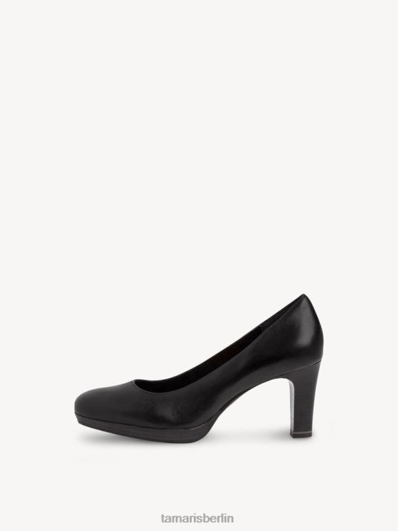 de Tamaris Frauen Lederpumps - schwarz 0LHV41581 Schuhe