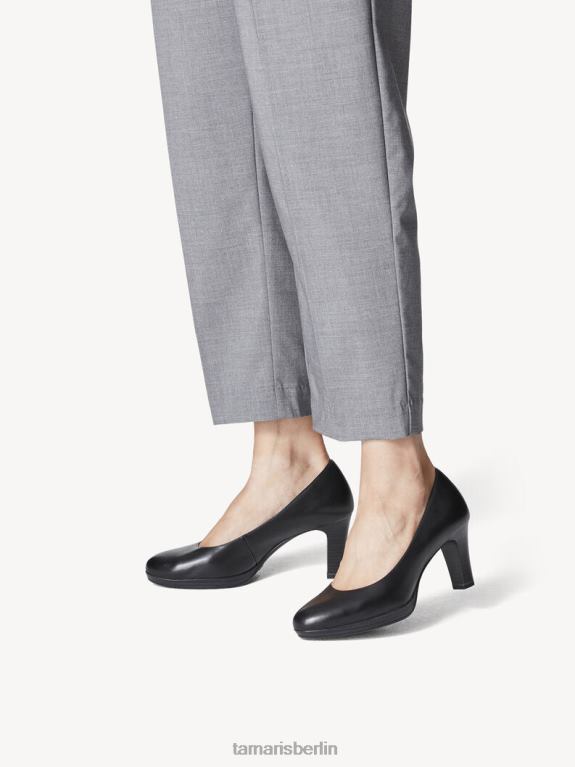 de Tamaris Frauen Lederpumps - schwarz 0LHV41581 Schuhe