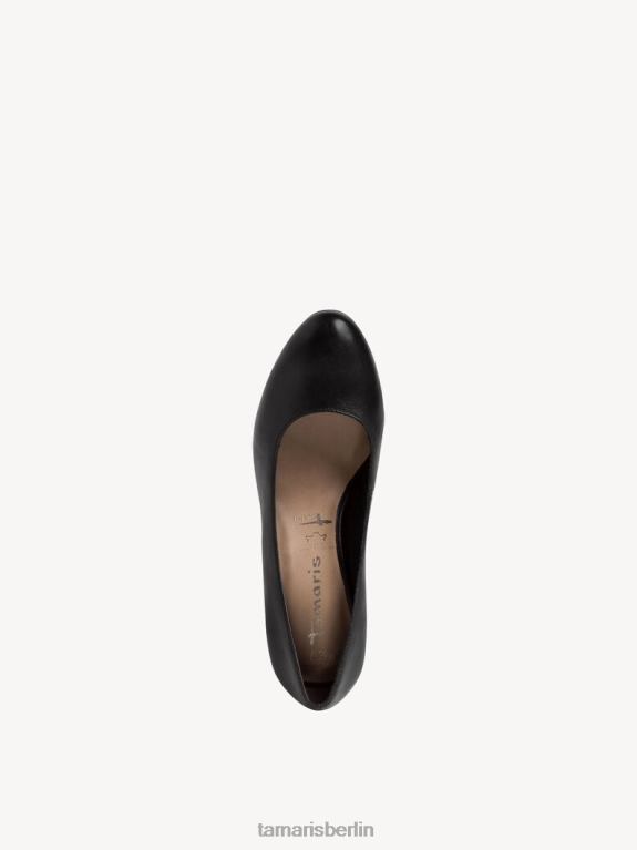 de Tamaris Frauen Lederpumps - schwarz 0LHV41581 Schuhe