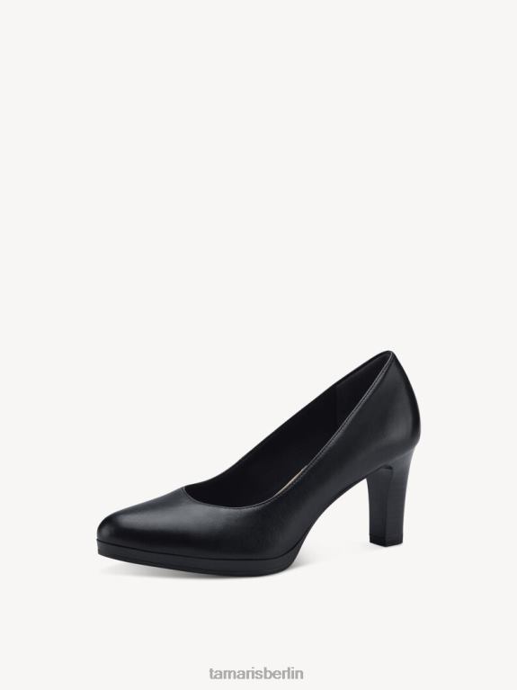 de Tamaris Frauen Lederpumps - schwarz 0LHV41601 Schuhe