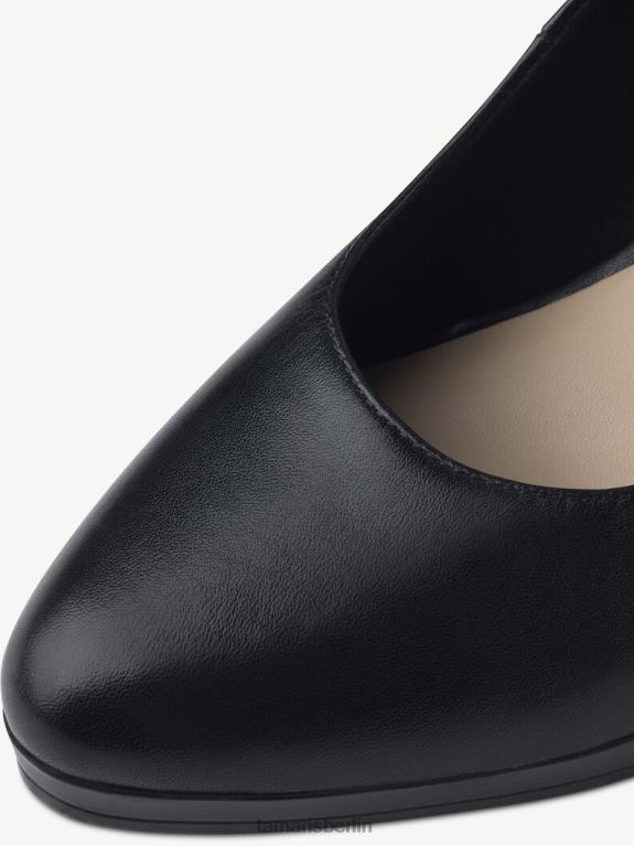 de Tamaris Frauen Lederpumps - schwarz 0LHV41601 Schuhe