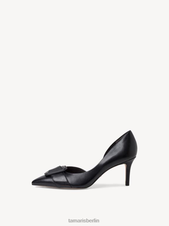 de Tamaris Frauen Lederpumps - schwarz 0LHV42294 Schuhe