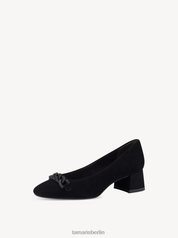 de Tamaris Frauen Lederpumps - schwarz 0LHV4232 Schuhe