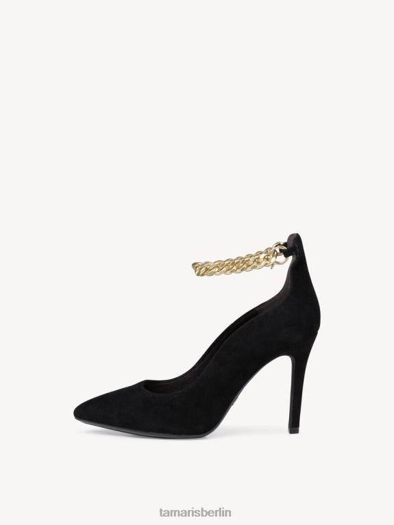 de Tamaris Frauen Lederpumps - schwarz 0LHV42356 Schuhe