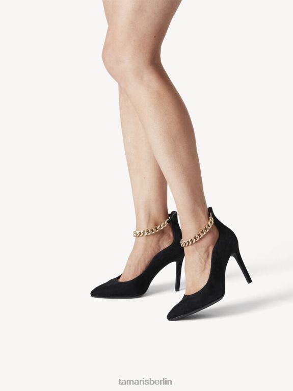 de Tamaris Frauen Lederpumps - schwarz 0LHV42356 Schuhe