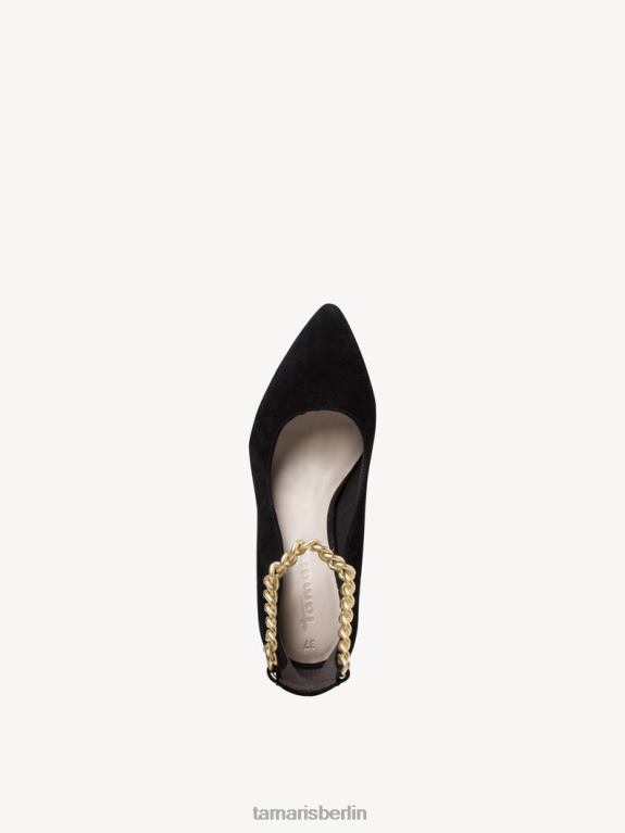 de Tamaris Frauen Lederpumps - schwarz 0LHV42356 Schuhe