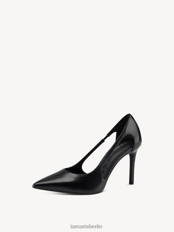 de Tamaris Frauen Lederpumps - schwarz 0LHV4343 Schuhe