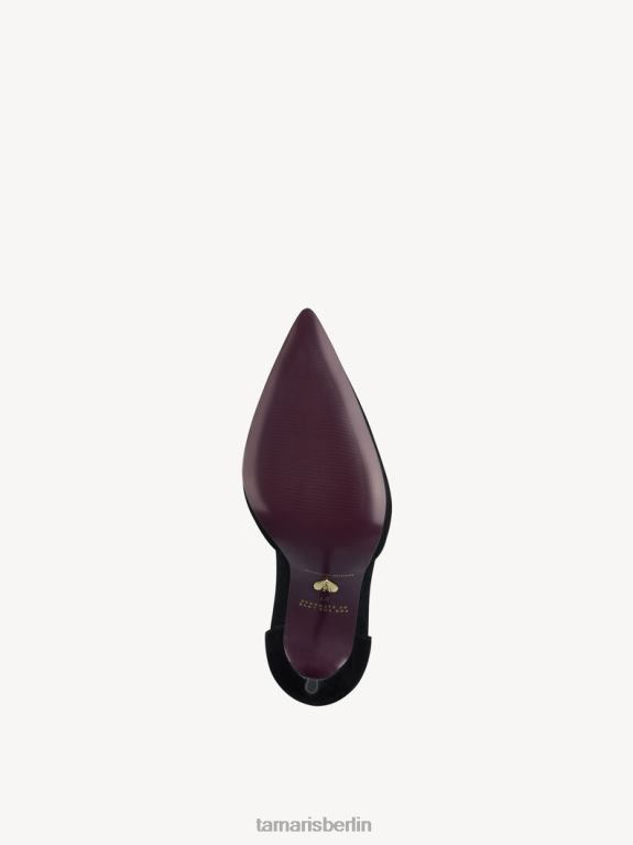 de Tamaris Frauen Lederpumps - schwarz 0LHV4452 Schuhe