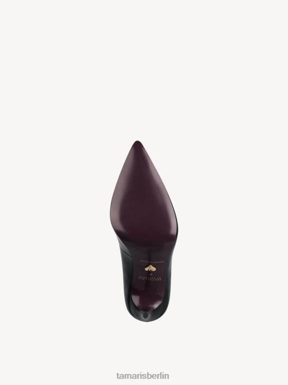 de Tamaris Frauen Lederpumps - schwarz 0LHV4496 Schuhe
