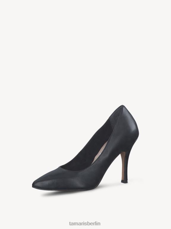 de Tamaris Frauen Lederpumps - schwarz/schwarzes Leder 0LHV41668 Schuhe