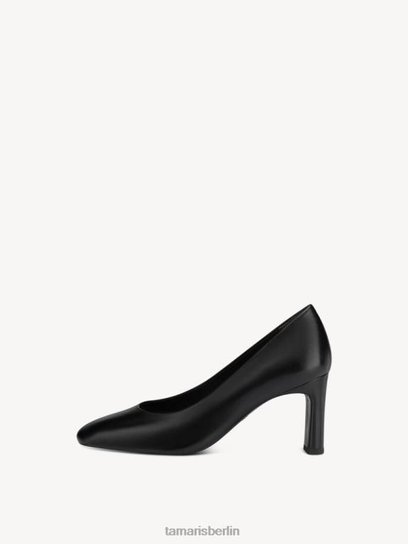 de Tamaris Frauen Lederpumps - schwarz/schwarzes Leder 0LHV4255 Schuhe