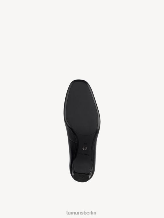 de Tamaris Frauen Lederpumps - schwarz/schwarzes Leder 0LHV4255 Schuhe