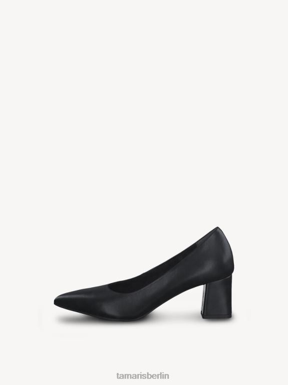de Tamaris Frauen Lederpumps - schwarz/schwarzes Leder 0LHV4944 Schuhe