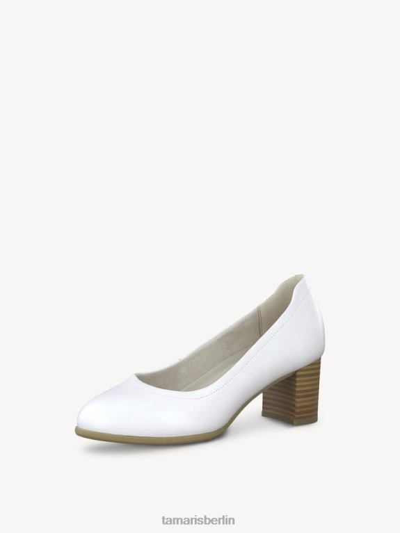 de Tamaris Frauen Lederpumps - weiß 0LHV41065 Schuhe