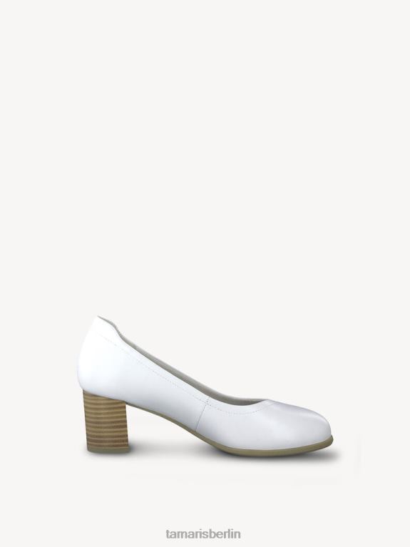 de Tamaris Frauen Lederpumps - weiß 0LHV41065 Schuhe