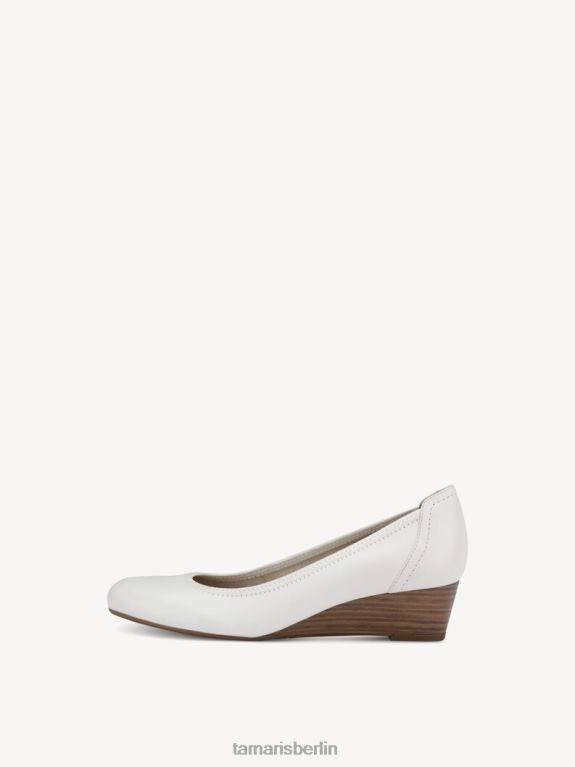 de Tamaris Frauen Lederpumps - weiß 0LHV41324 Schuhe