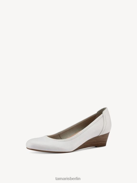 de Tamaris Frauen Lederpumps - weiß 0LHV41324 Schuhe