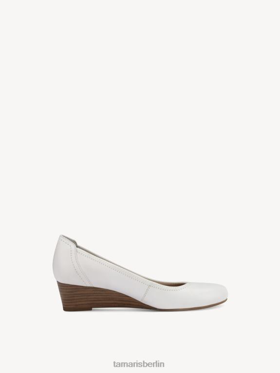 de Tamaris Frauen Lederpumps - weiß 0LHV41324 Schuhe