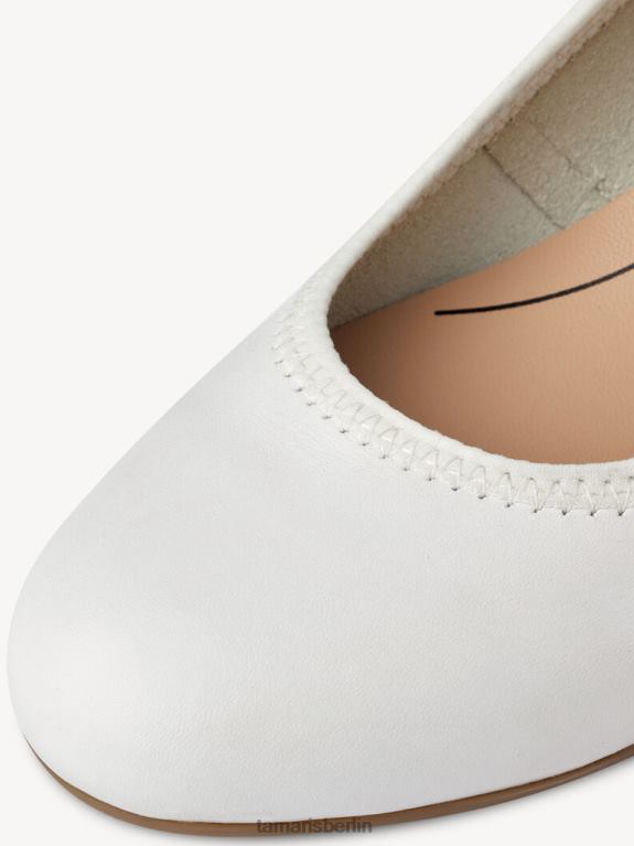 de Tamaris Frauen Lederpumps - weiß 0LHV41324 Schuhe