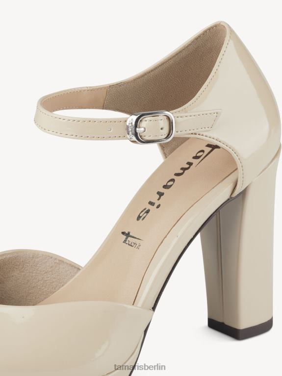 de Tamaris Frauen Pumps - Beige/Beige Lack 0LHV41360 Schuhe