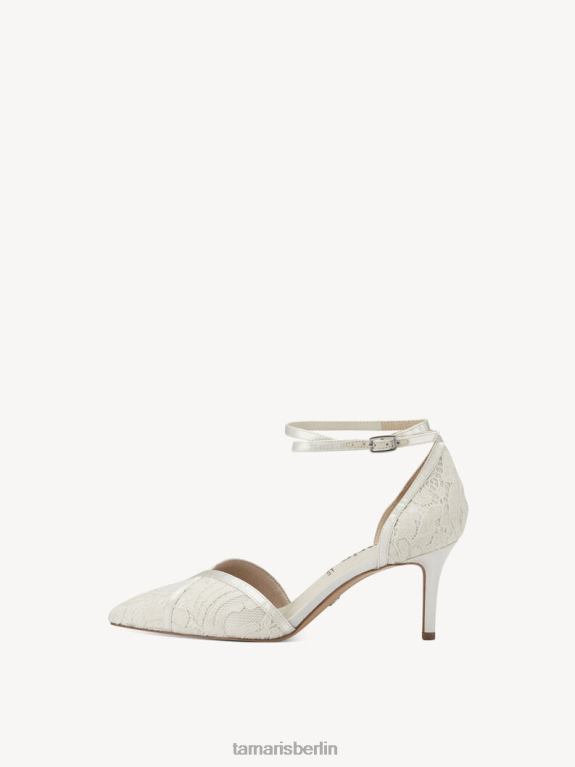 de Tamaris Frauen Pumps - Beige/Elfenbein Makramee 0LHV4364 Schuhe