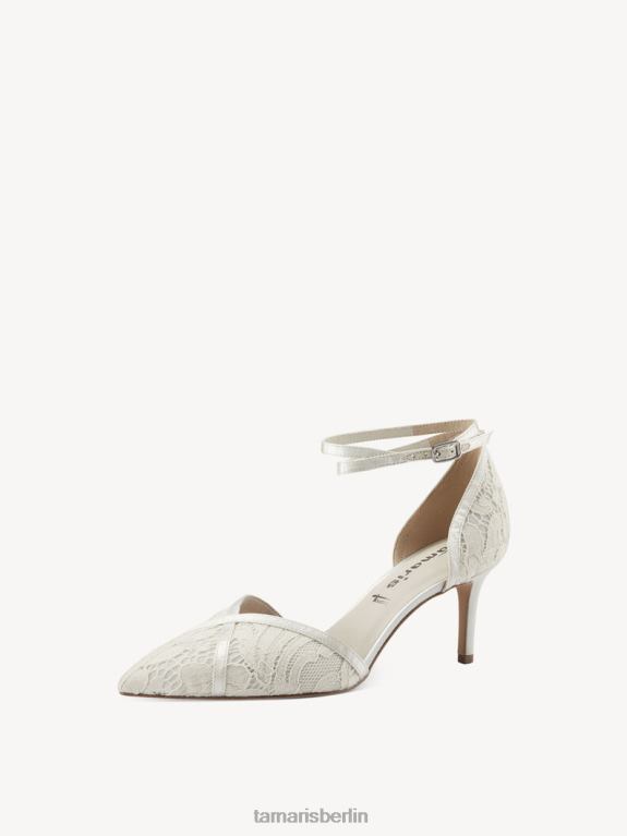 de Tamaris Frauen Pumps - Beige/Elfenbein Makramee 0LHV4364 Schuhe