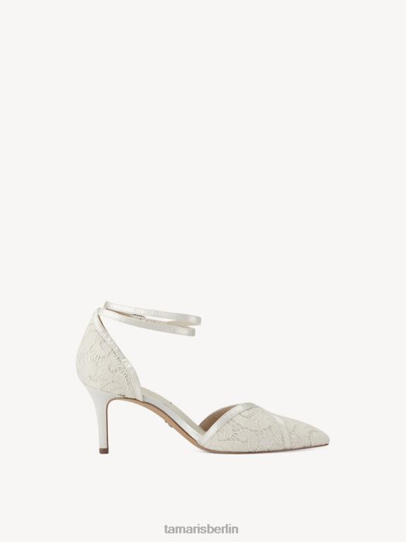 de Tamaris Frauen Pumps - Beige/Elfenbein Makramee 0LHV4364 Schuhe