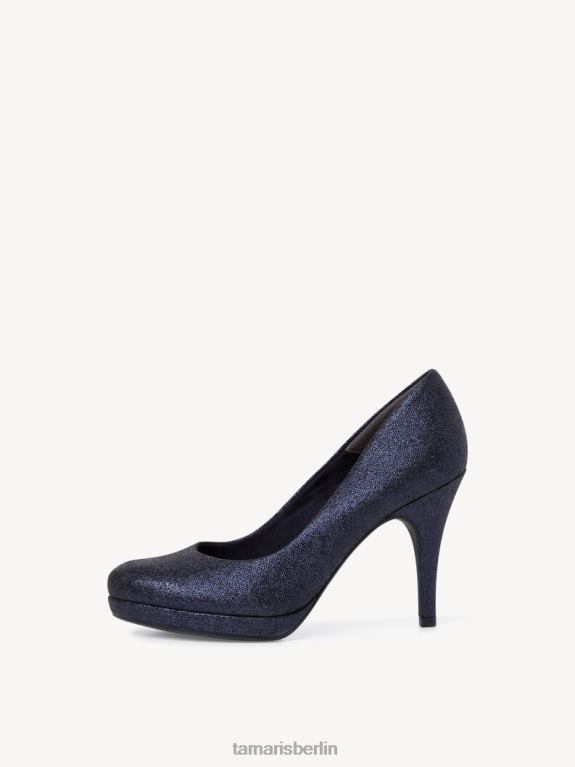 de Tamaris Frauen Pumps - Glamourblau/Marineblau 0LHV42286 Schuhe