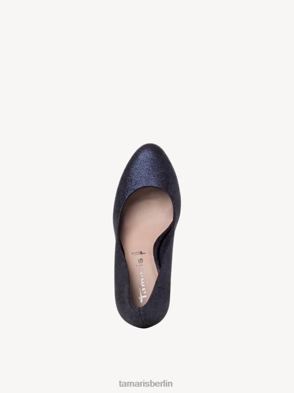 de Tamaris Frauen Pumps - Glamourblau/Marineblau 0LHV42286 Schuhe