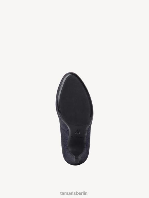 de Tamaris Frauen Pumps - Glamourblau/Marineblau 0LHV42286 Schuhe
