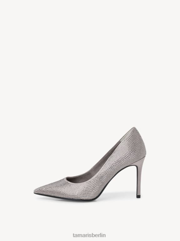 de Tamaris Frauen Pumps - Grau/Grau-Glamour 0LHV41690 Schuhe