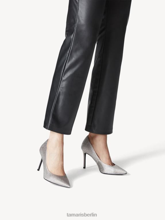 de Tamaris Frauen Pumps - Grau/Grau-Glamour 0LHV41690 Schuhe