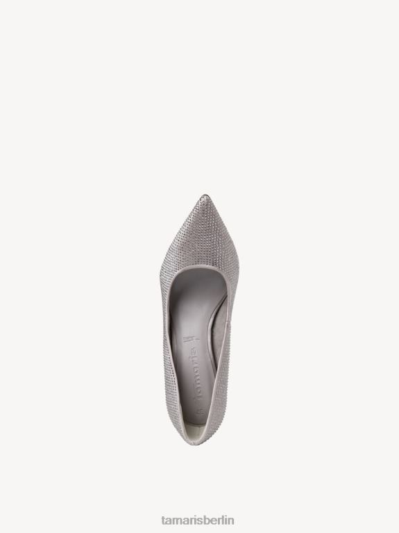 de Tamaris Frauen Pumps - Grau/Grau-Glamour 0LHV41690 Schuhe