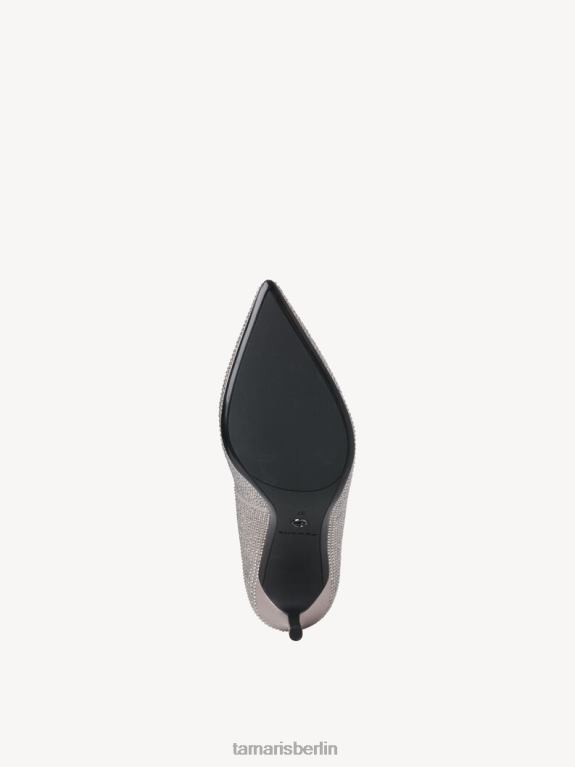 de Tamaris Frauen Pumps - Grau/Grau-Glamour 0LHV41690 Schuhe