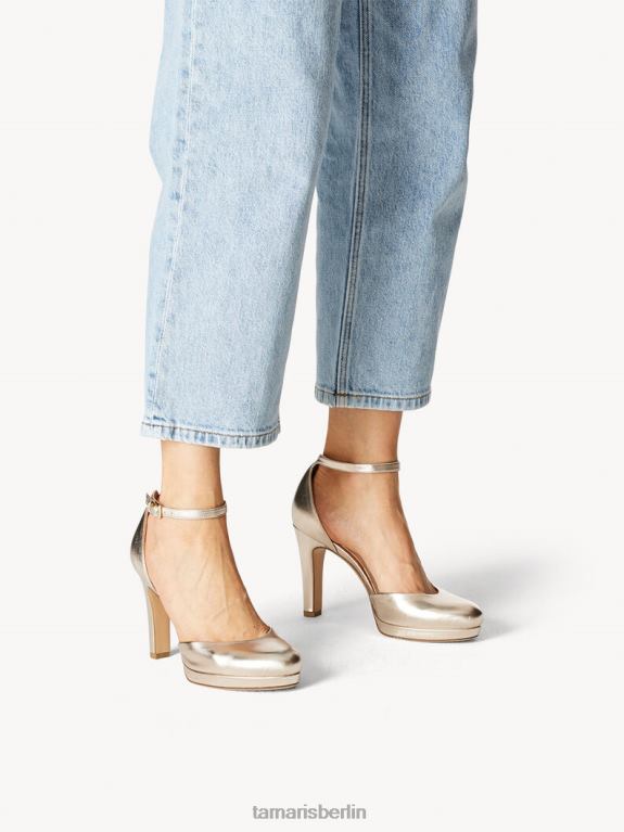 de Tamaris Frauen Pumps – Metallic/Hellgold 0LHV41351 Schuhe