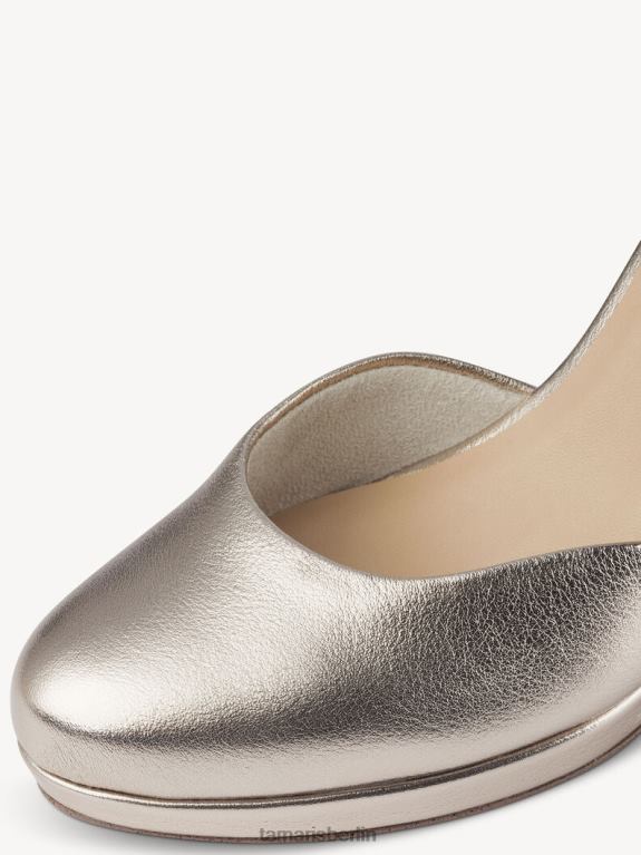 de Tamaris Frauen Pumps – Metallic/Hellgold 0LHV41606 Schuhe